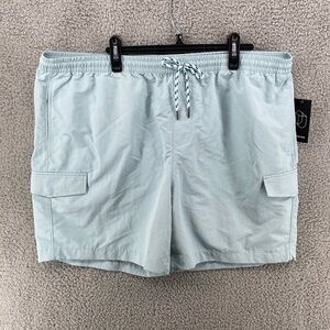 Original Use Aqua Cargo Shorts Men's Sz‎ XL NWT!